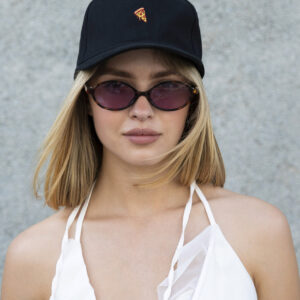 Жіноча Кепка Бейсболка Тракер Without З Принтом Pizza Black