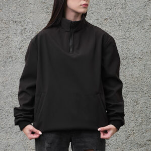 Жіночий Вітрозахисний Світшот Анорак Softshell Without Hoverla Black