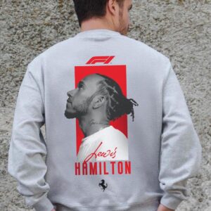 Чоловічий Утеплений Оверсайз Світшот На Флісі З Принтом Without Hamilton Gray