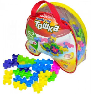 Конструктор з великими деталями «Майстер Тошка» 80020, 152 деталі