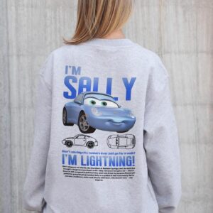 Жіночий Утеплений Оверсайз Світшот На Флісі З Принтом Without Sally Gray