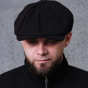 Чоловіча Літня Кепка Восьмиклинка Without Campbell Black