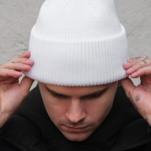 Подовжена Трикотажна Шапка Біні Докер Without Dominic White Man