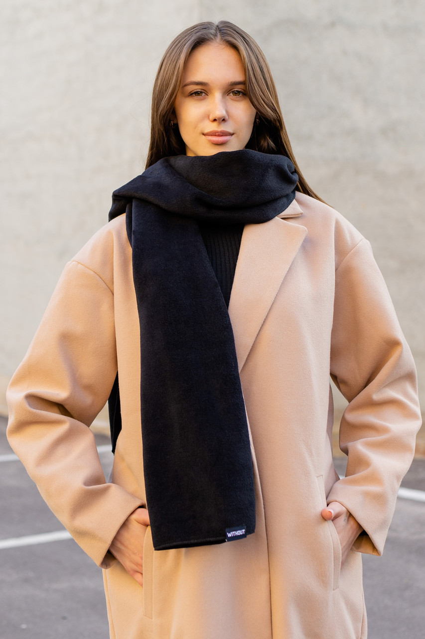 Флісовий Шарф Without Long Black Woman