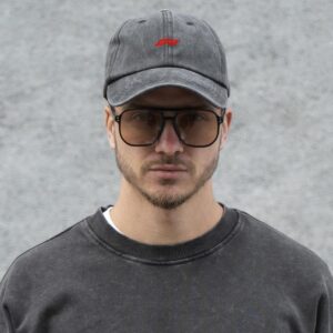 Чоловіча Кепка Бейсболка Vintage Without З Принтом F1Red Black