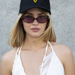 Жіноча Кепка Бейсболка Тракер Without З Принтом Ferrari Black