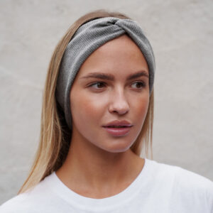 Жіноча Пов´язка На Голову В Рубчик Without Horizon Gray