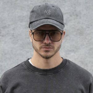 Чоловіча Кепка Бейсболка Vintage Without З Принтом 1702 Black