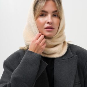 Жіночий Шерстяний Капор Without Meteora Beige