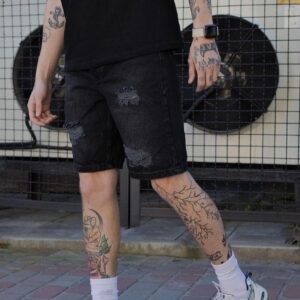 Джинсові Шорти Without Intercode Black