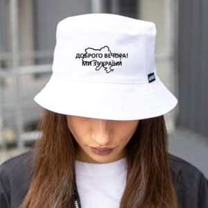 Панамка Without з логотипом Доброго Вечора Біла Жіноча