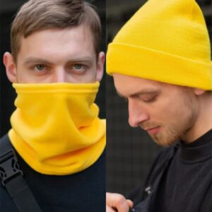 Зимовий Комплект Without Шапка +Баф Man Yellow
