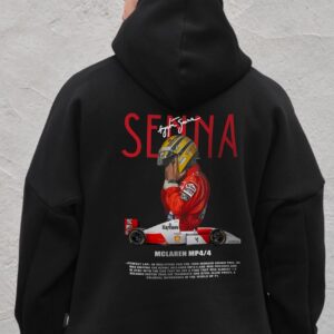 Чоловіче Оверсай Худі Толстовка На Флісі З Капюшоном Та Принтом Without Senna Black