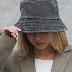 Жіноча Панамка Without Craps Gray