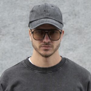 Чоловіча Кепка Бейсболка Vintage Without З Принтом Cube Black