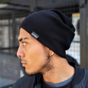 Шапка Without Retro Чоловіча Чорна