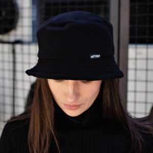 Флісова Панамка Without North Чорна Жіноча