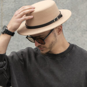 Чоловічий Капелюх Without Walter З Ремінцем Beige