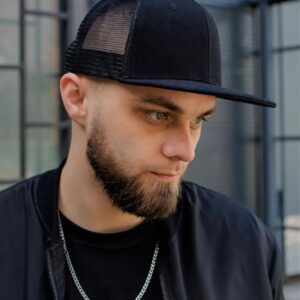 Чоловіча Кепка Снепбек Without Mesh Чорна