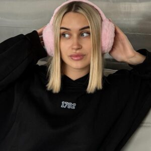 Хутряні Теплі Жіночі Навушники Without Pink