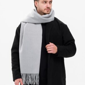Чоловічий Шарф Without Registered Light Gray