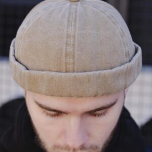 Чоловіча Кепка Докер Without Monarch Beige