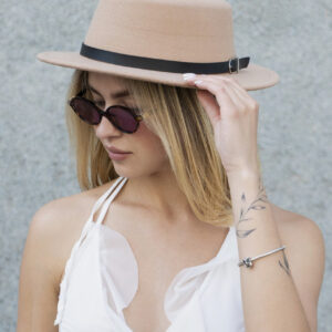 Жіночий Капелюх Without Walter З Ремінцем Beige