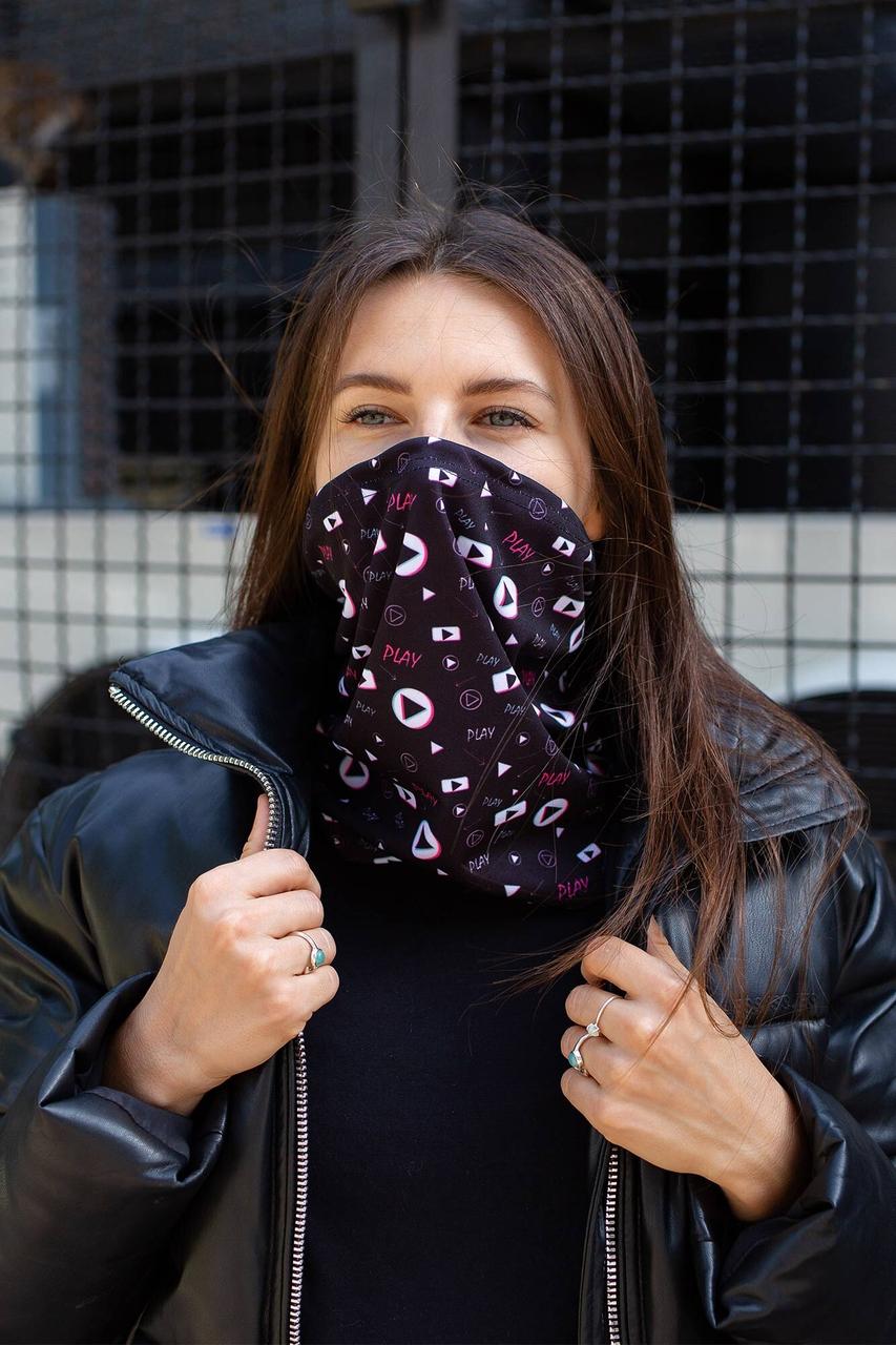 Баф Without Жіночий Ligth TikTok Чорний