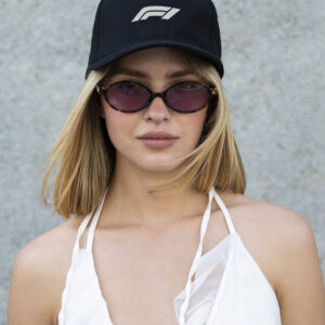 Жіноча Кепка Бейсболка Тракер Without З Принтом F1White Black