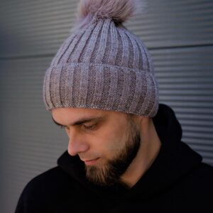 Зимова Шапка Without General Бежева Чоловіча