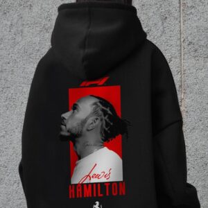 Жіноче Оверсай Худі Толстовка На Флісі З Капюшоном Та Принтом Without Hamilton Black