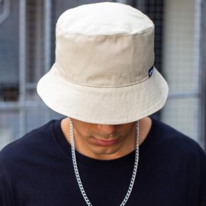 Панамка Without з логотипом Бежева Чоловіча