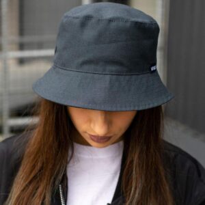 Панамка Without з логотипом Темно Сіра Жіноча