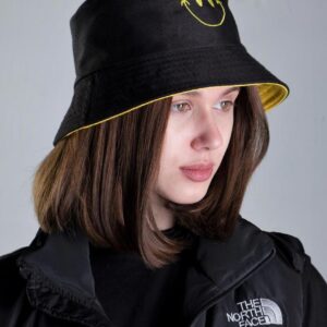 Двостороння Панамка Without Smile Black&Yellow Woman