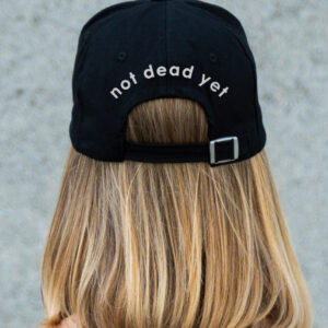 Жіноча Кепка Бейсболка Тракер Without З Принтом NotDead Black