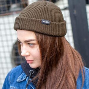 Шапка Бiнi Without Leon 21 Жіноча Хакі