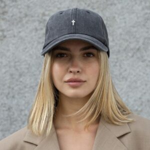 Жіноча Кепка Бейсболка Vintage Without З Принтом Dagger Black