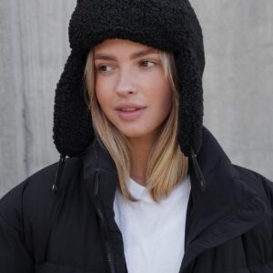 Жіноча Теді Шапка Вушанка Without Celebrity Black