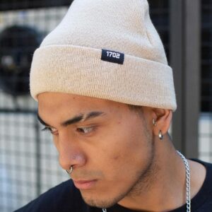 Шапка Without Label Чоловіча Бежева