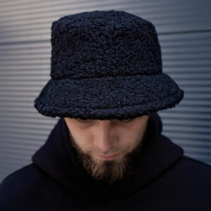 Утеплена Панамка Without Kalush Чорна Чоловіча