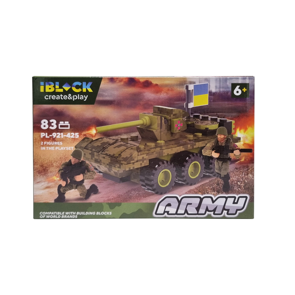 Конструктор дитячий Армія IBLOCK PL-921-425, 4 види Вид 4
