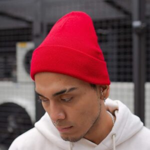 Шапка Without Simple Чоловіча Червона