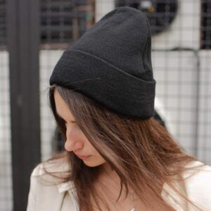 Шапка Without Simple Жіноча Чорна