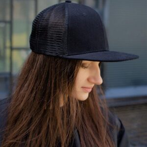 Жіноча Кепка Снепбек Without Mesh Чорна