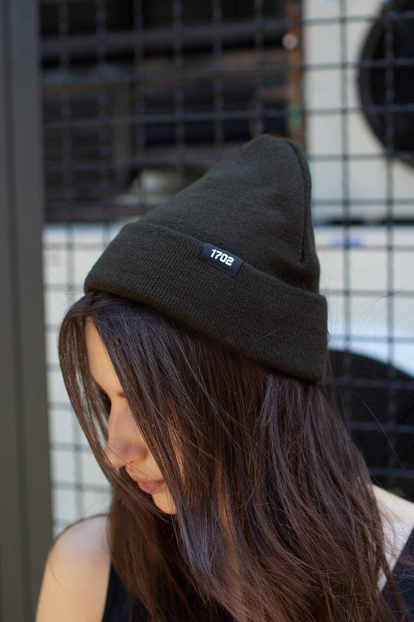 Шапка Without Label Жіноча Хакі