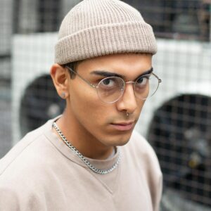 Шапка Біні Without Leon Чоловіча Темно Бежева