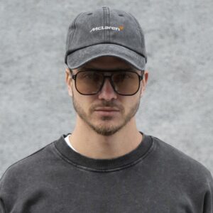 Чоловіча Кепка Бейсболка Vintage Without З Принтом McLaren Black