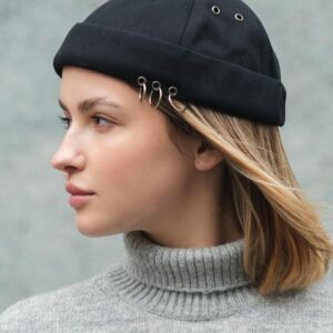 Жіноча Кепка Докер З Кільцями Without Monarch Black