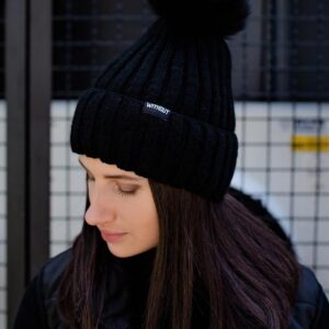 Зимова Шапка Without General Logo Чорна Жіноча