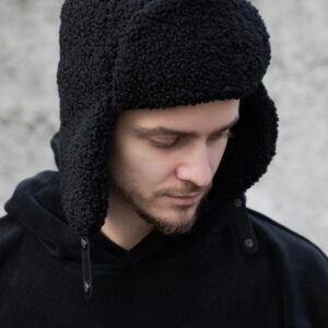 Чоловіча Теді Шапка Вушанка Without Celebrity Black